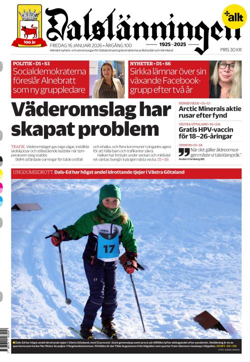 Dalslänningen 16.1.2026