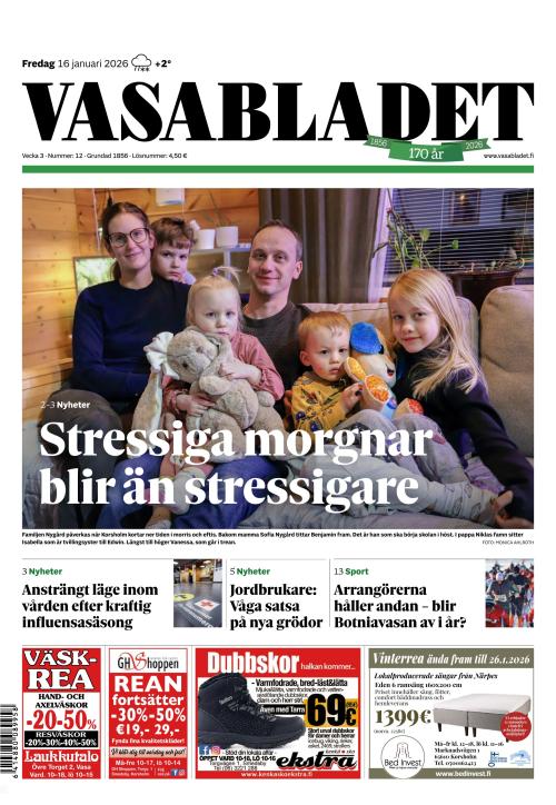 Vasabladet 16.1.2026