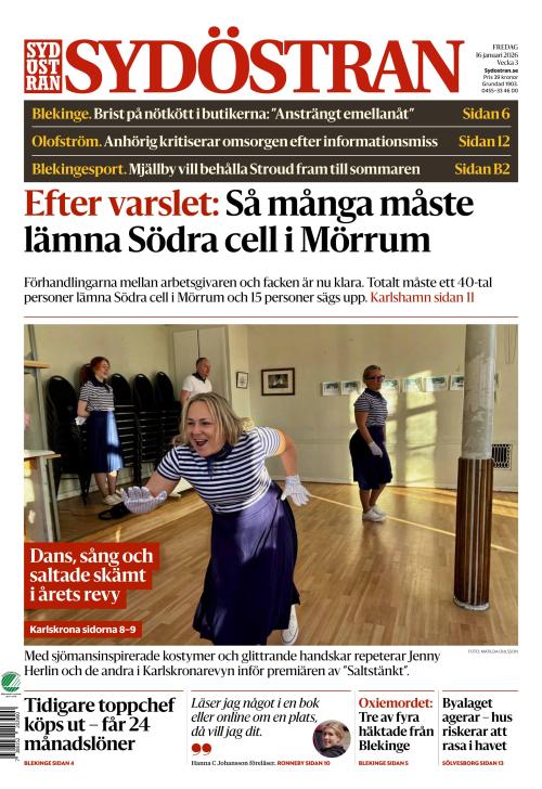 Sydöstran 16.1.2026