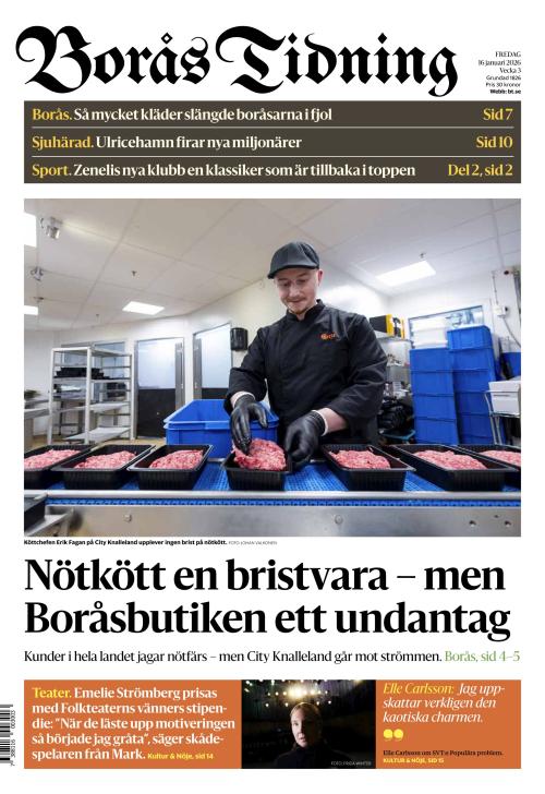 Borås Tidning 16.1.2026