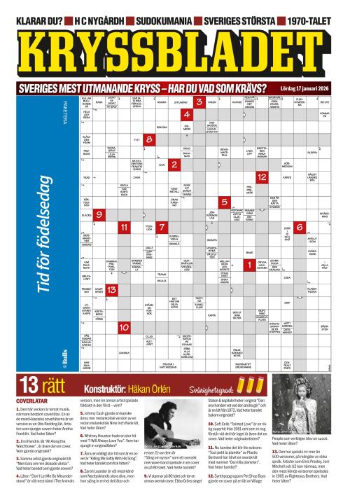 Aftonbladet Lördag 17.1.2026