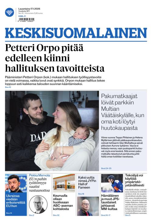 Keskisuomalainen 17.1.2026
