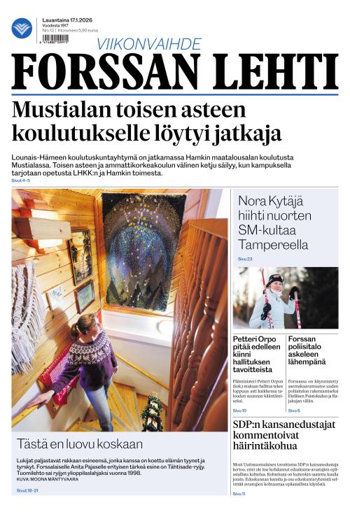 Forssan Lehti 17.1.2026