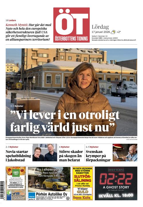 Österbottens Tidning 17.1.2026