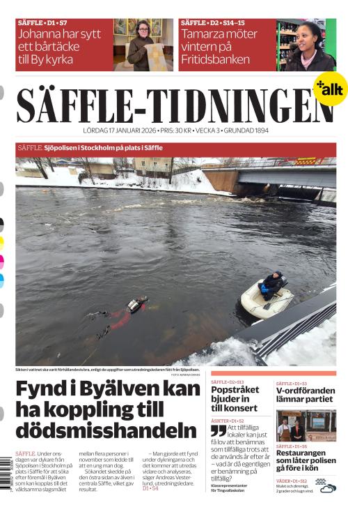 Säffle-Tidningen 17.1.2026