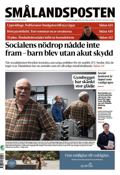 Smålandsposten 17.1.2026