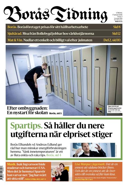 Borås Tidning 17.1.2026