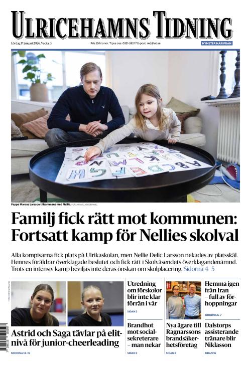 Ulricehamns Tidning 17.1.2026