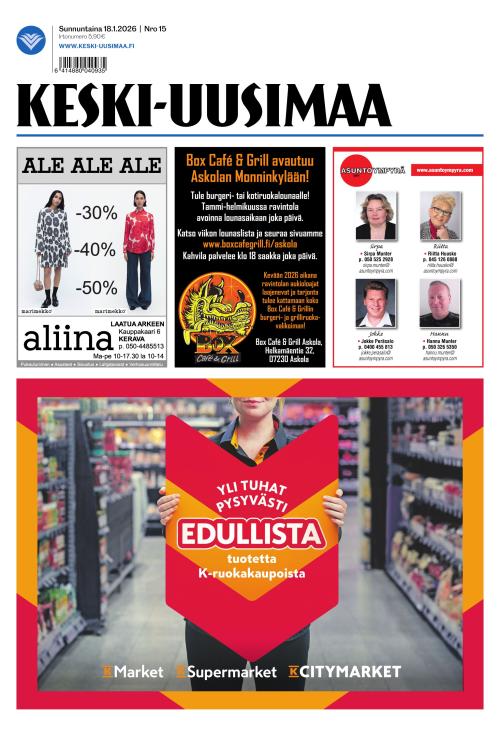 Keski-Uusimaa 18.1.2026