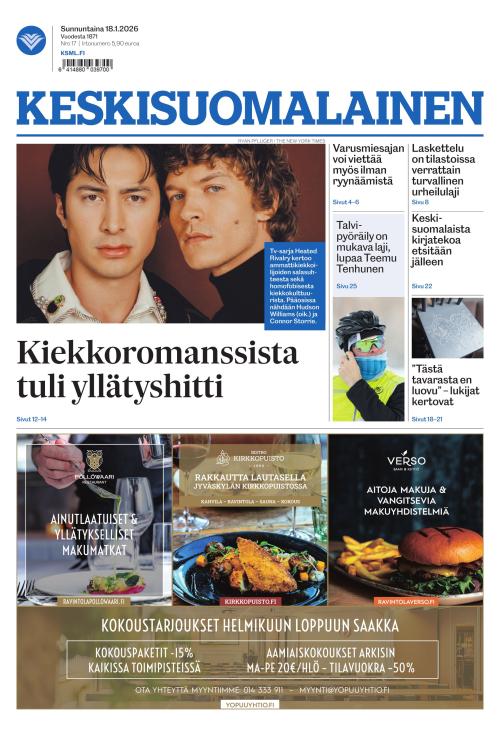Keskisuomalainen 18.1.2026
