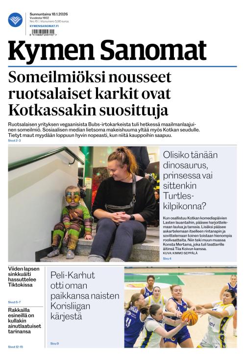 Kymen Sanomat 18.1.2026