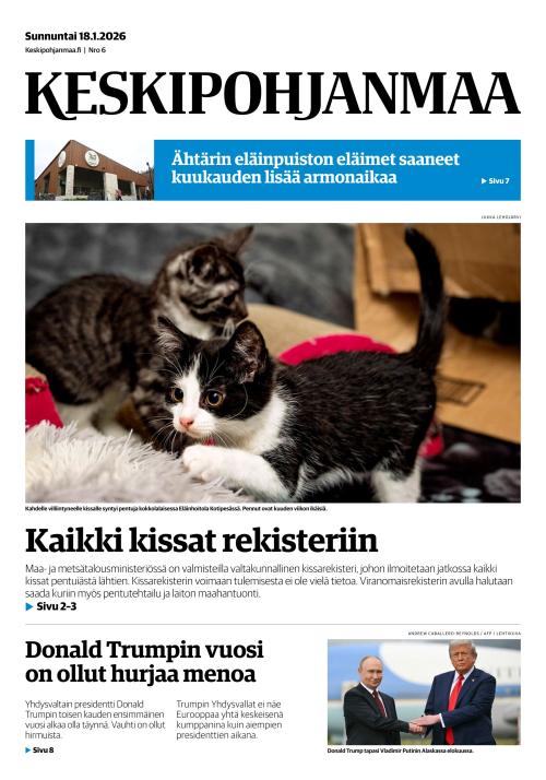 Keskipohjanmaa 18.1.2026