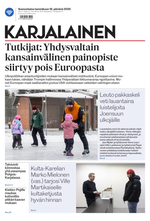 Karjalainen 18.1.2026
