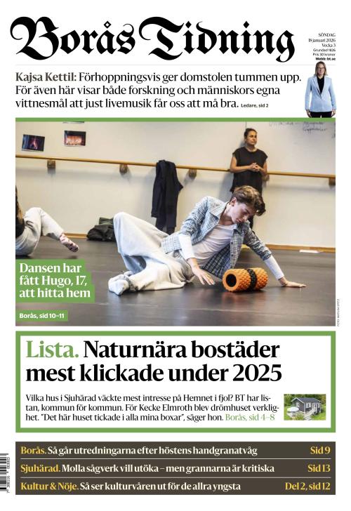 Borås Tidning 18.1.2026