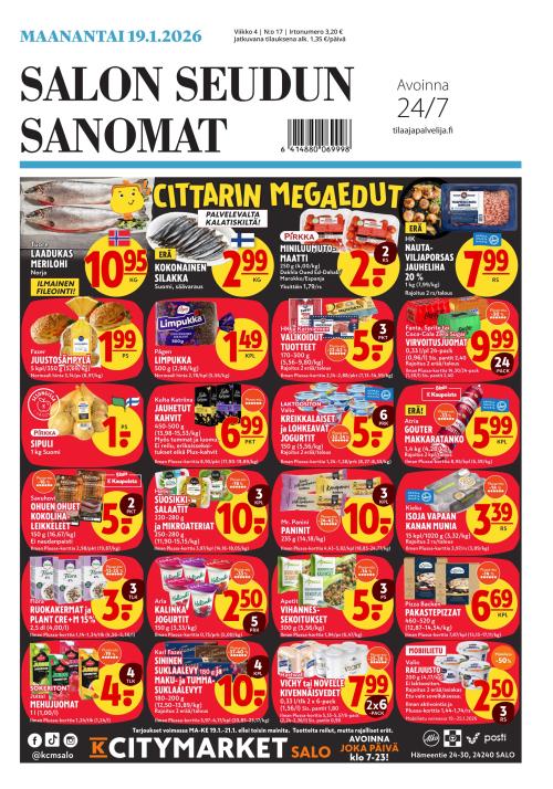 Salon Seudun Sanomat 19.1.2026