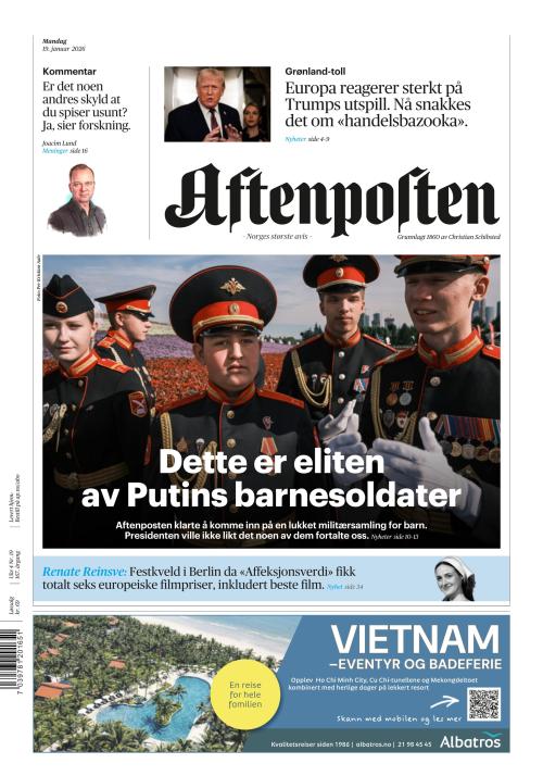 Aftenposten 19.1.2026