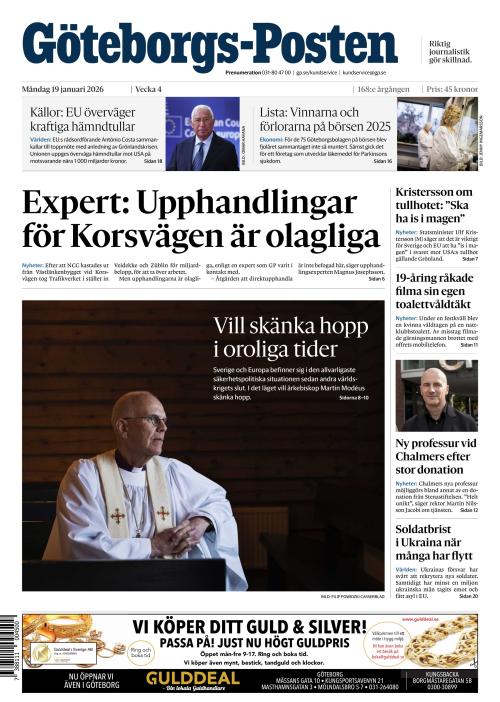 Göteborgs-Posten 19.1.2026