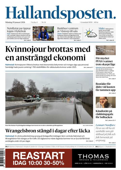 Hallandsposten 19.1.2026