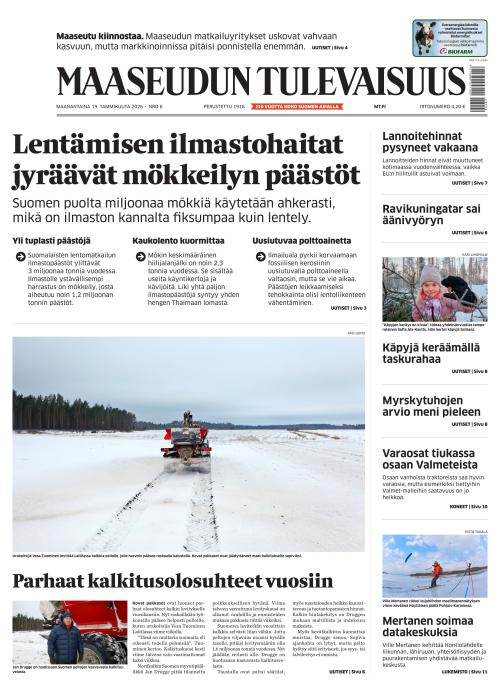 Maaseudun Tulevaisuus 19.1.2026