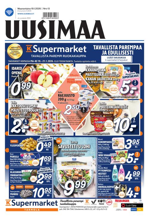 Uusimaa 19.1.2026