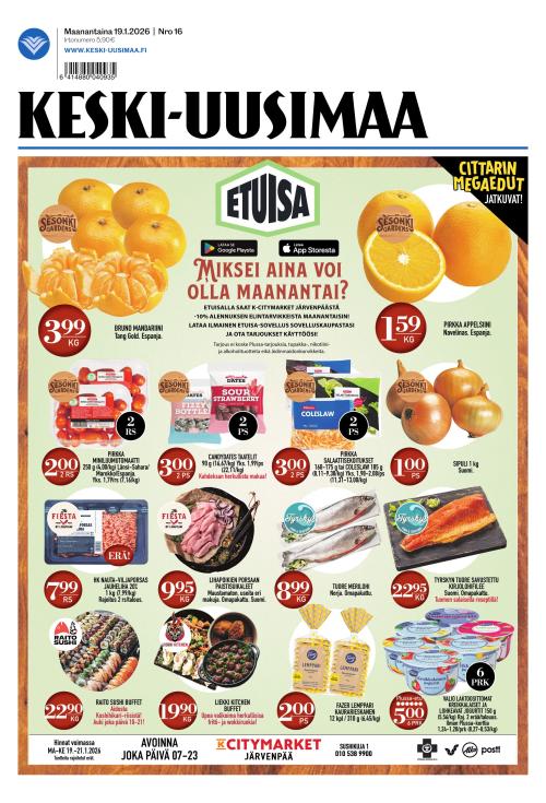 Keski-Uusimaa 19.1.2026