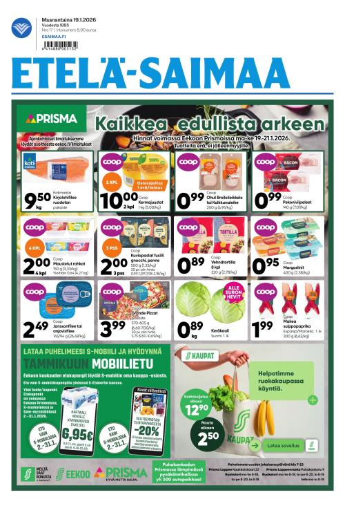 Etelä-Saimaa 19.1.2026