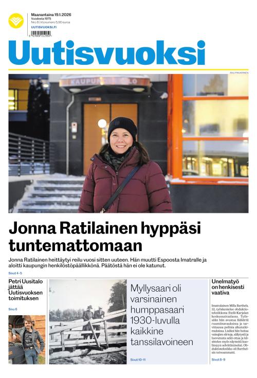 Uutisvuoksi 19.1.2026