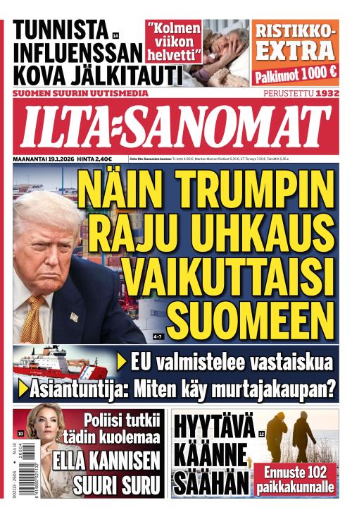 Ilta-Sanomat 19.1.2026