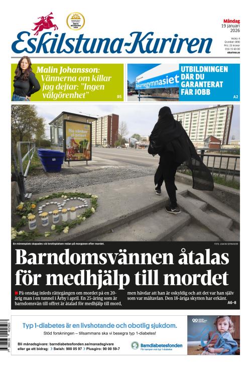 Eskilstuna-Kuriren 19.1.2026