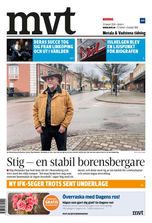 Motala Vadstena Tidning 19.1.2026