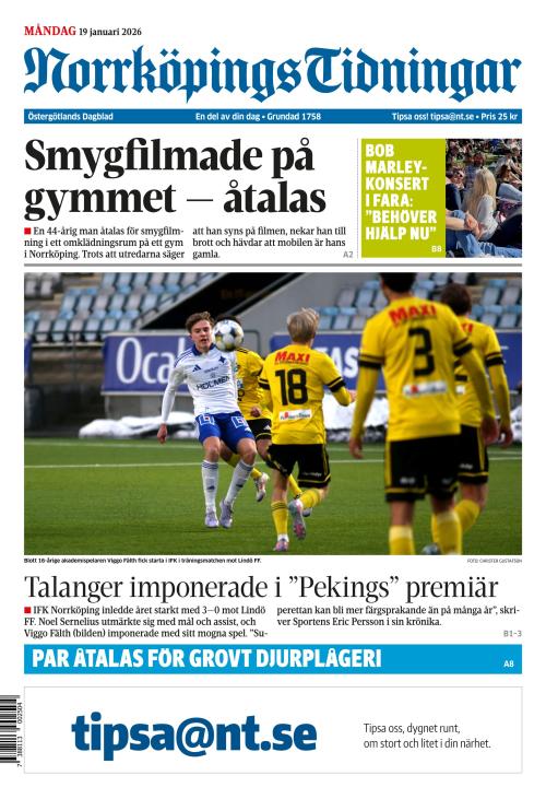 Norrköpings Tidningar 19.1.2026