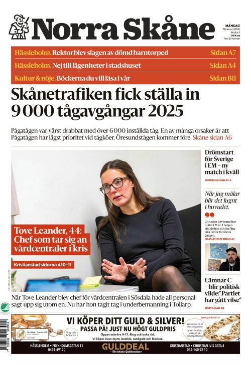 Norra Skåne 19.1.2026