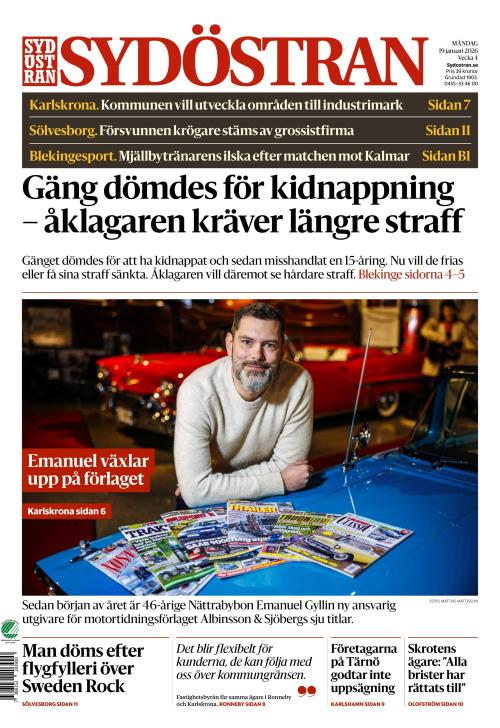 Sydöstran 19.1.2026