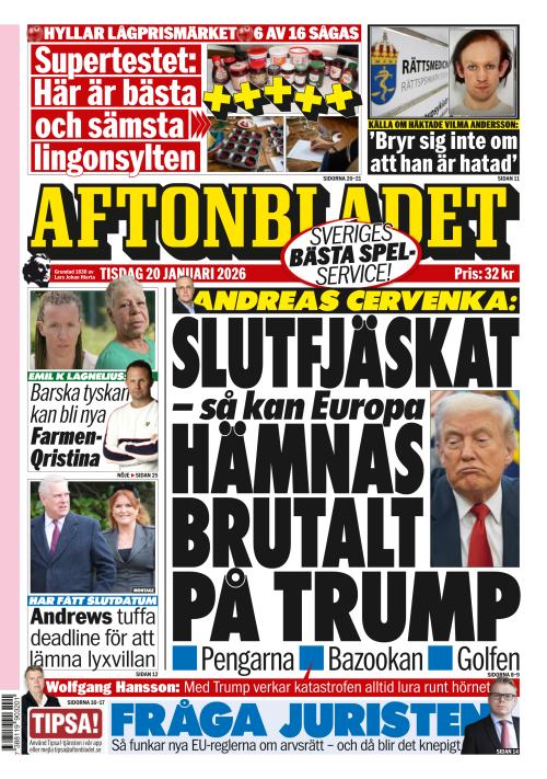 Aftonbladet 20.1.2026