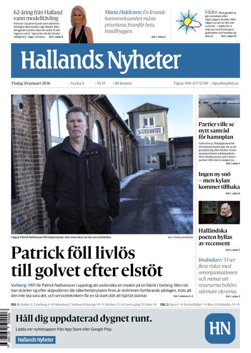 Hallands Nyheter 20.1.2026