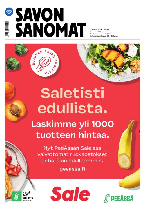Savon Sanomat 20.1.2026