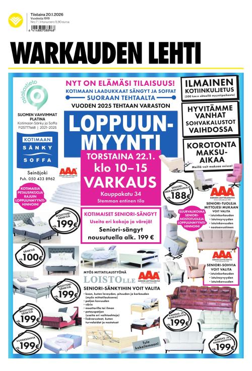 Warkauden Lehti 20.1.2026