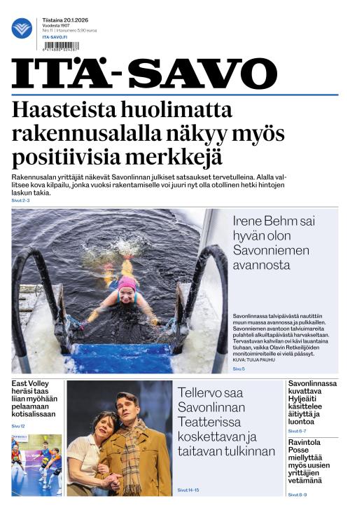 Itä-Savo 20.1.2026