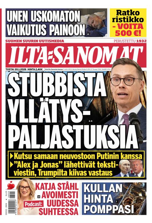 Ilta-Sanomat 20.1.2026
