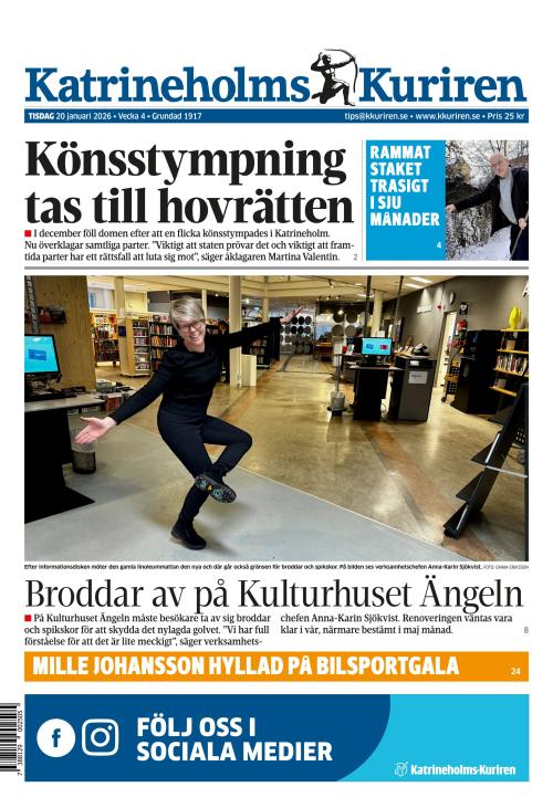 Katrineholms-Kuriren 20.1.2026