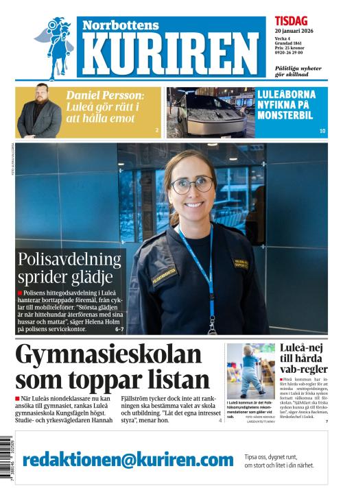 Norrbottens-kuriren 20.1.2026
