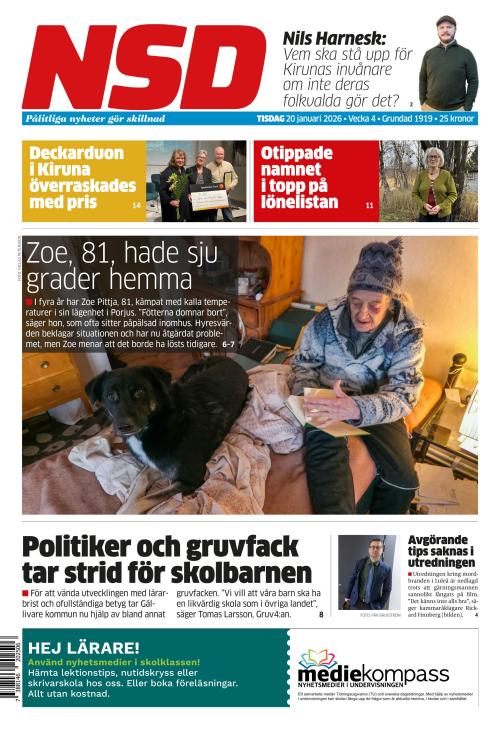 Norrländska Socialdemokraten 20.1.2026
