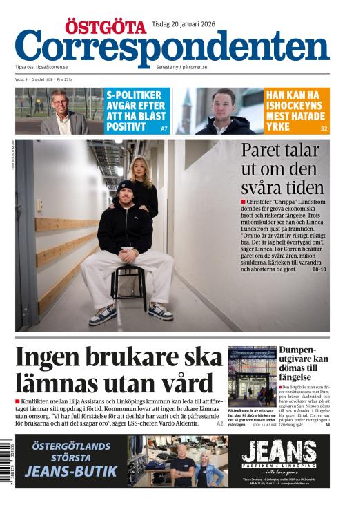Östgöta Correspondenten 20.1.2026