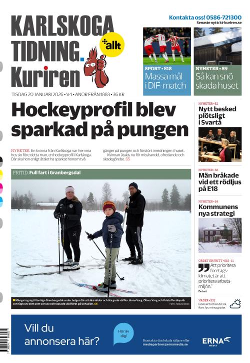 Karlskoga Tidning-Kuriren 20.1.2026