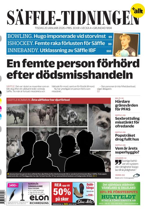 Säffle-Tidningen 20.1.2026