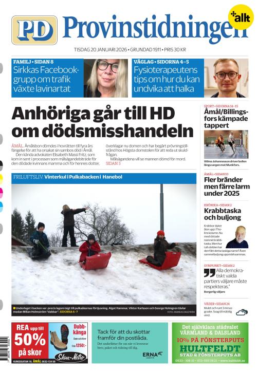 Provinstidningen Dalsland 20.1.2026