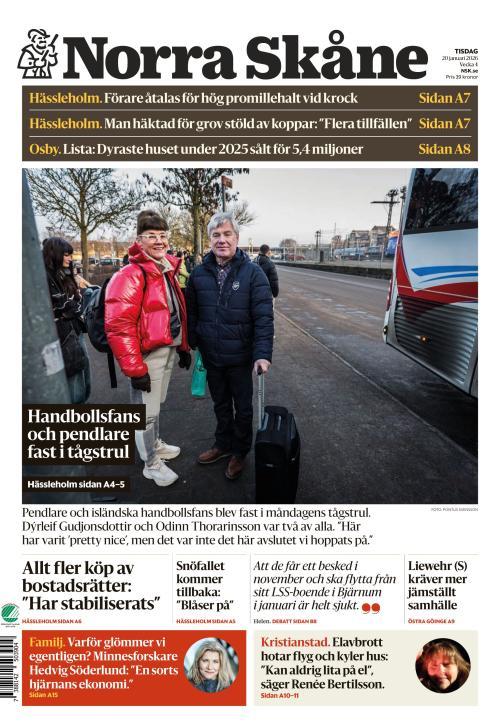 Norra Skåne 20.1.2026