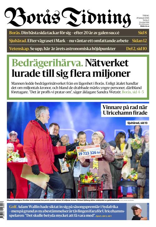 Borås Tidning 20.1.2026