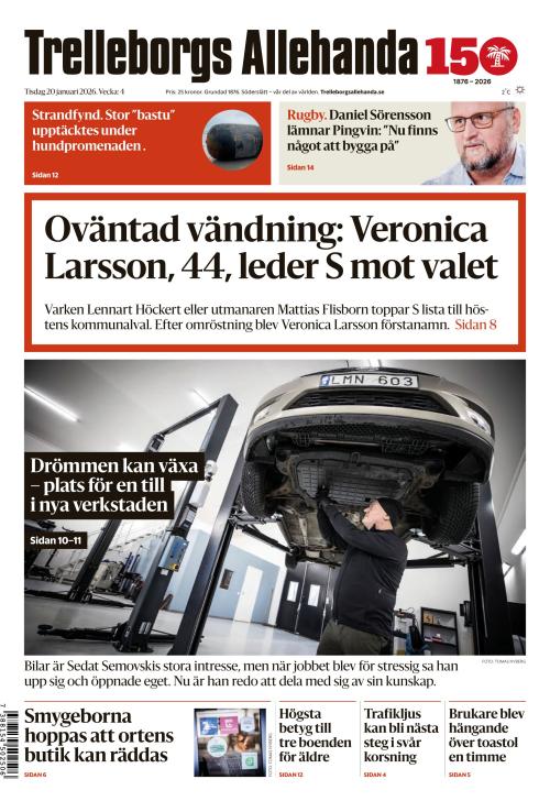 Trelleborgs Allehanda 20.1.2026
