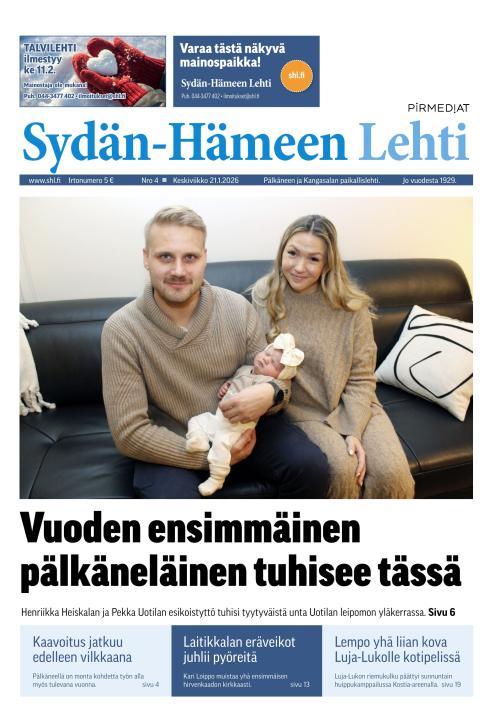 Sydän-Hämeen Lehti 21.1.2026